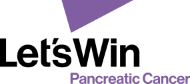 Logo of the organization Let’s Win! Pancreatic Cancer Initiative.